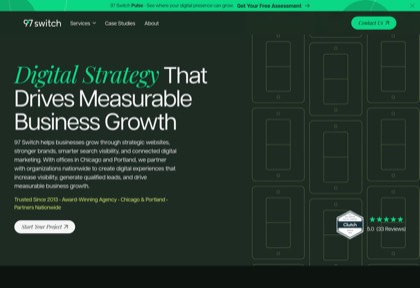 Homepage of 97 Switch