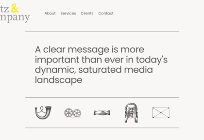 Homepage of Baltz & Company