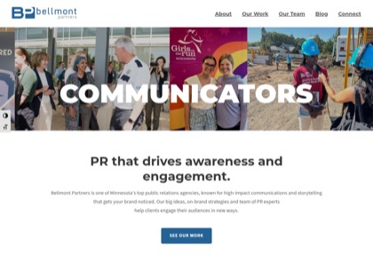 Homepage of Bellmont Partners