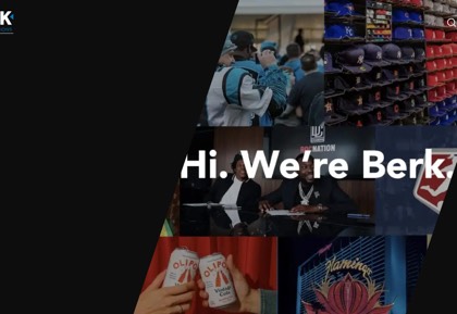 Homepage of Berk Communications