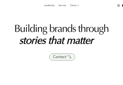 Homepage of Curich Weiss Amplify