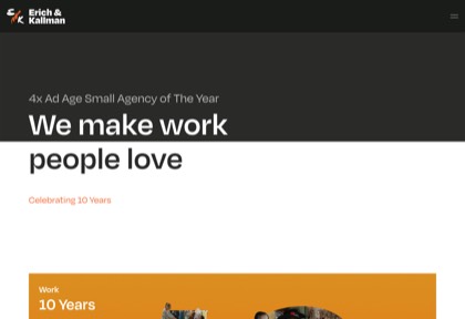 Homepage of Erich & Kallman