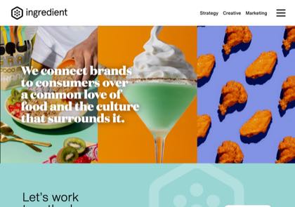 Homepage of Ingredient