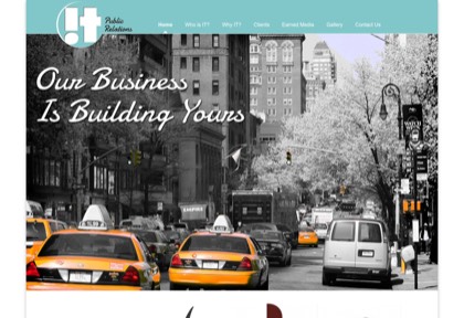 Homepage of IT Public Relations
