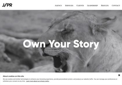 Homepage of J/PR