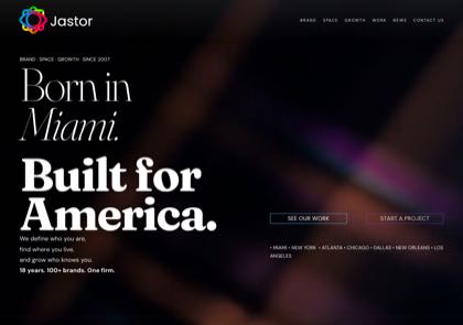 Homepage of Jastor