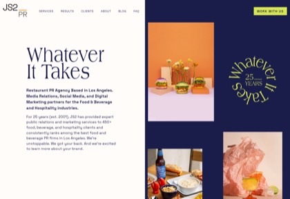 Homepage of JS2 PR