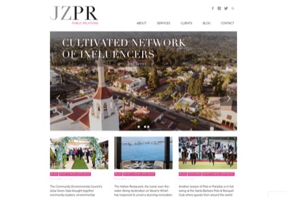 Homepage of JZPR