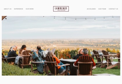 Homepage of Lawrence PR