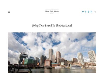 Homepage of Little Bird