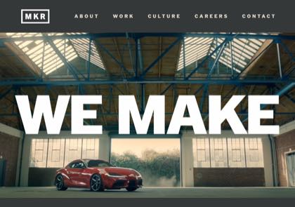 Homepage of MKR