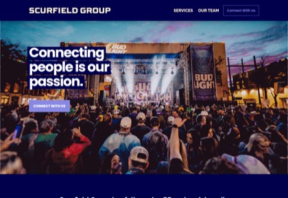 Homepage of Scurfield PR (Scurfield Group)