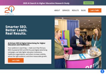 Homepage of Search Influence