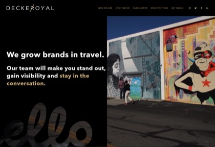 Homepage of The Decker/Royal Agency