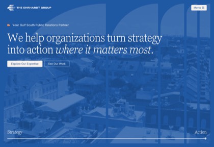 Homepage of The Ehrhardt Group