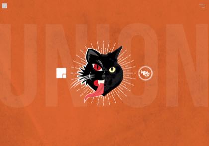 Homepage of Union Square Advertising