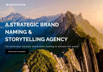 Homepage of Wonsupona