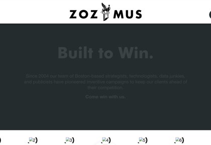 Homepage of Zozimus
